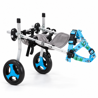 Rear Support Dog Wheelchair