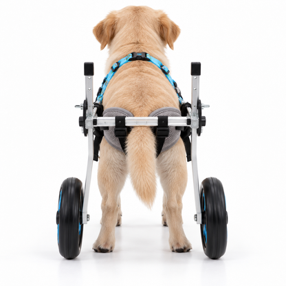 Rear Support Dog Wheelchair