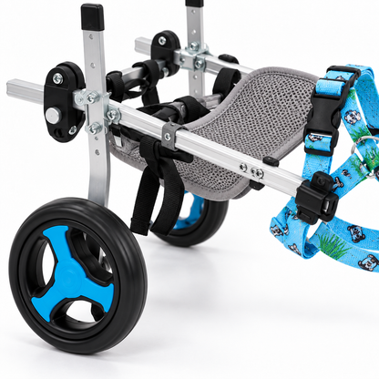 Rear Support Dog Wheelchair