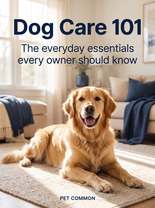 Dog Care 101 ebook cover